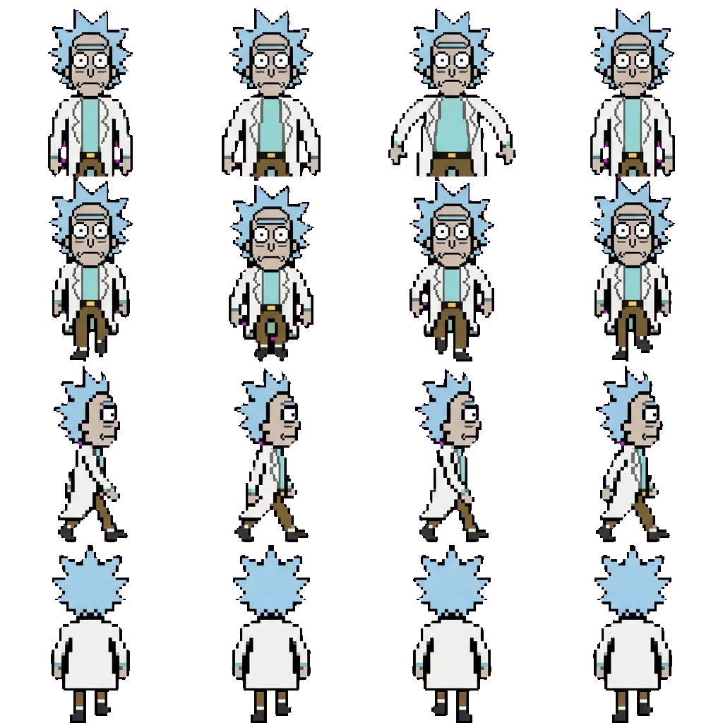 Rick movement sprite