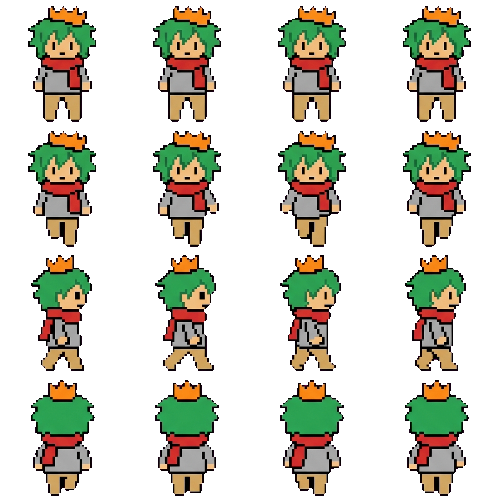 Parrot movement sprite