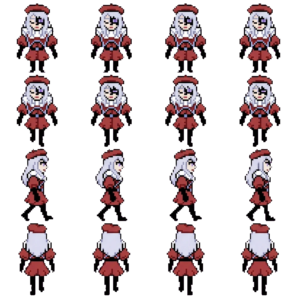 Mïr movement sprite