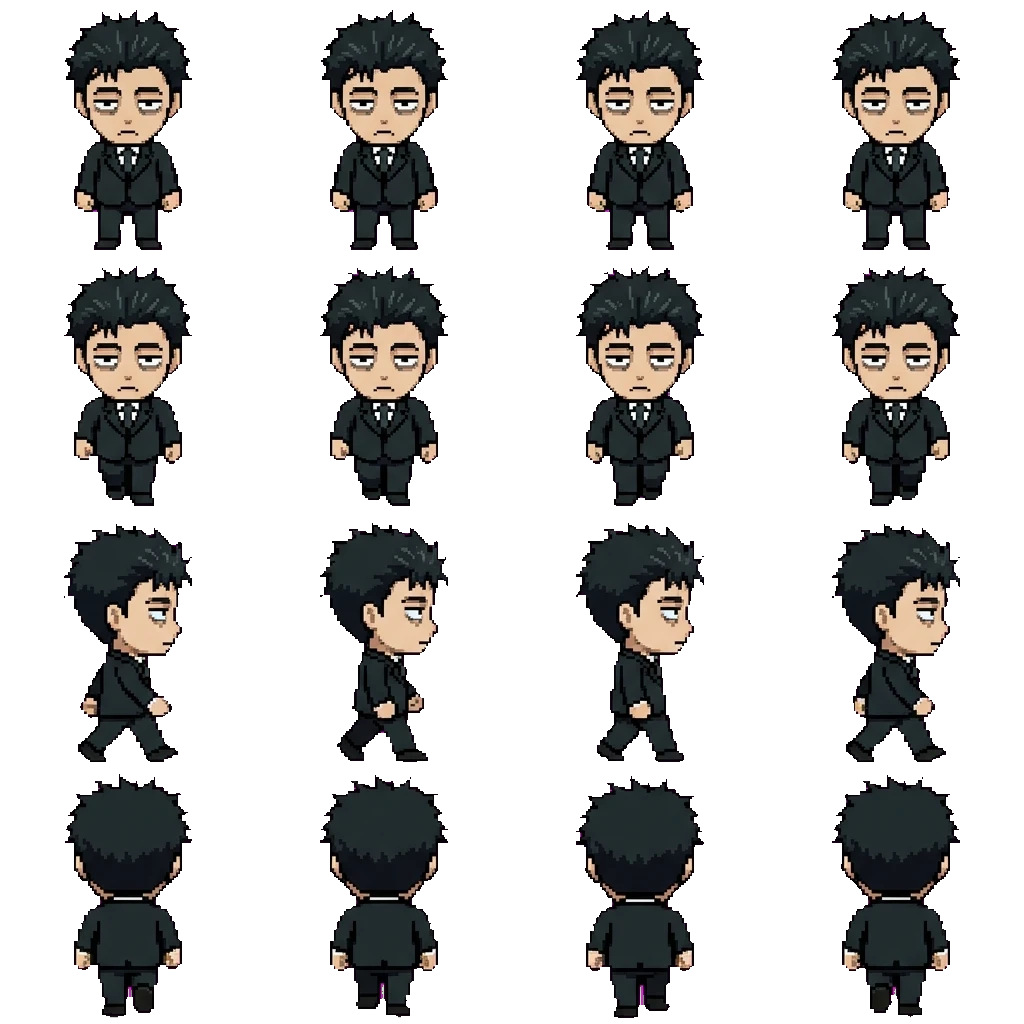 Hiromi movement sprite