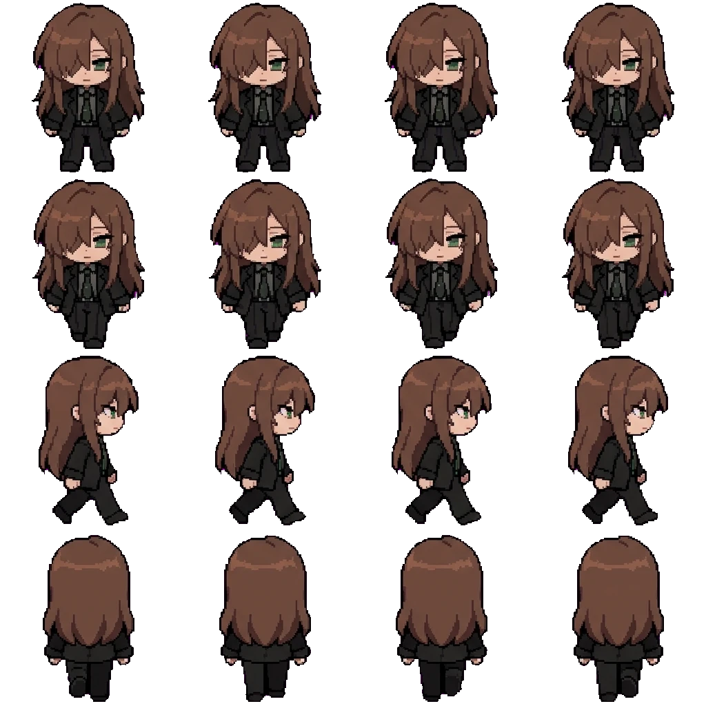 Celine movement sprite