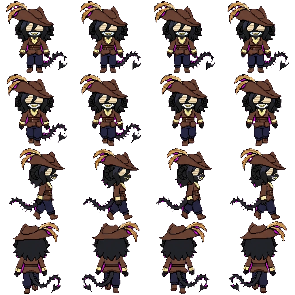 Ragnael movement sprite