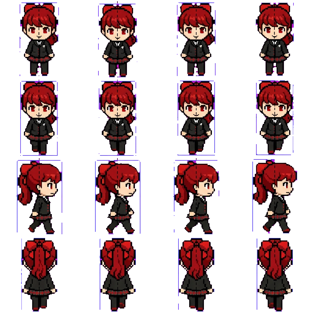 Yoshizawa movement sprite