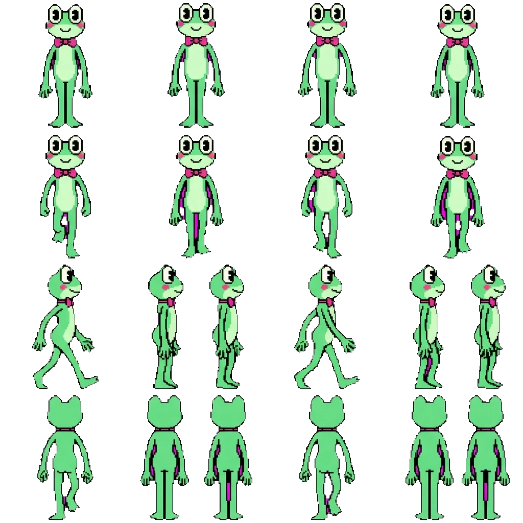 Ribbit movement sprite