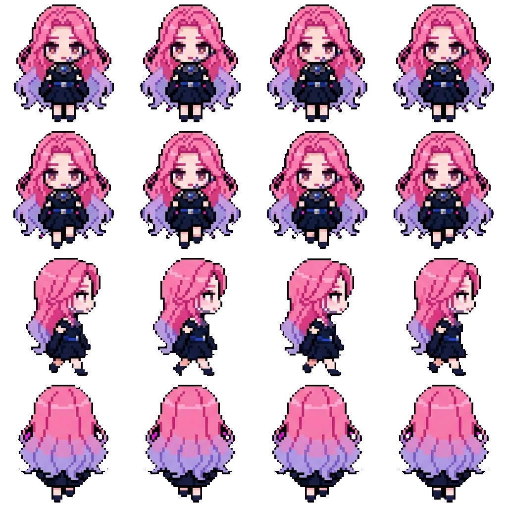 Mizi movement sprite