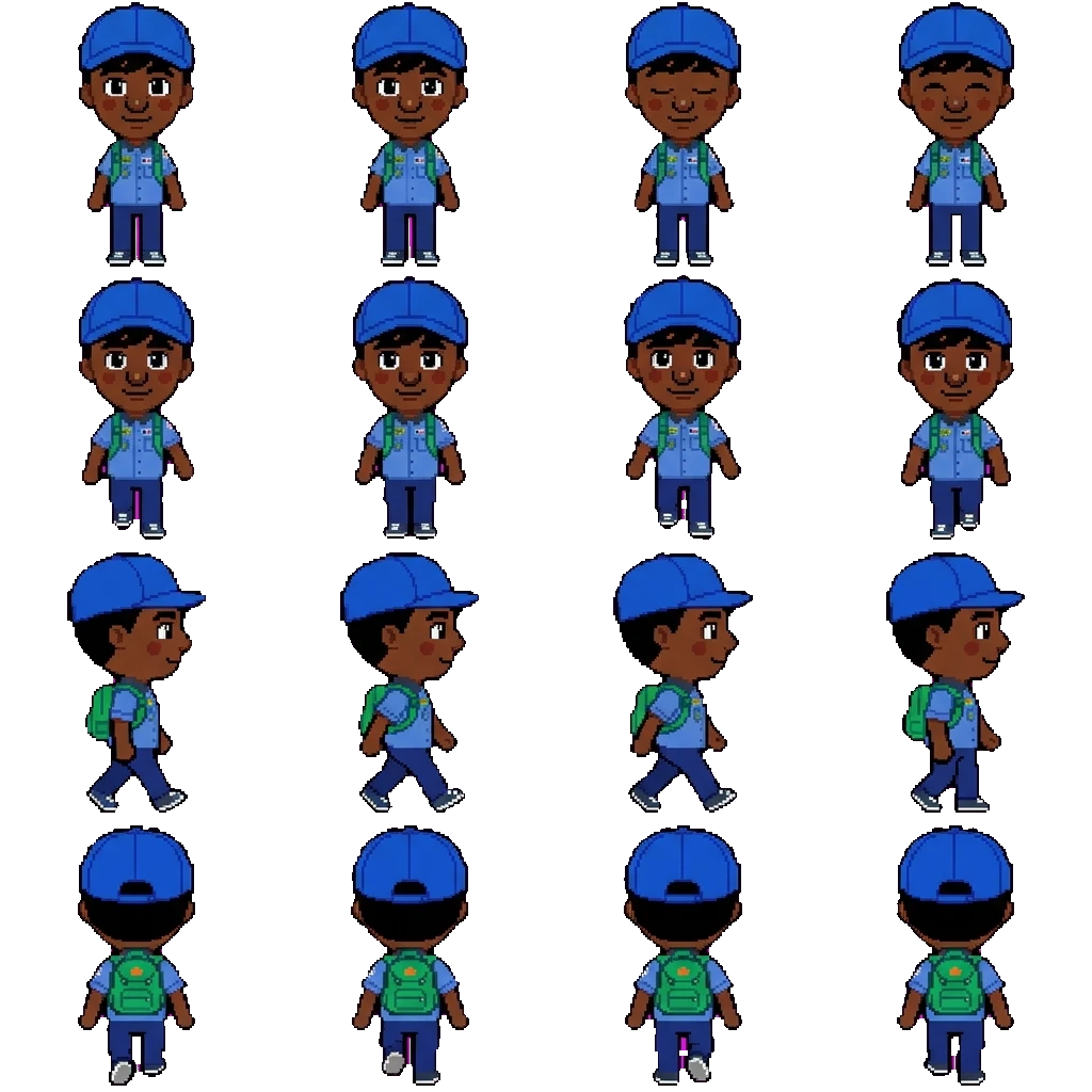 Emmett movement sprite
