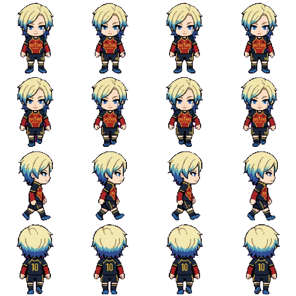Michael kaiser movement sprite