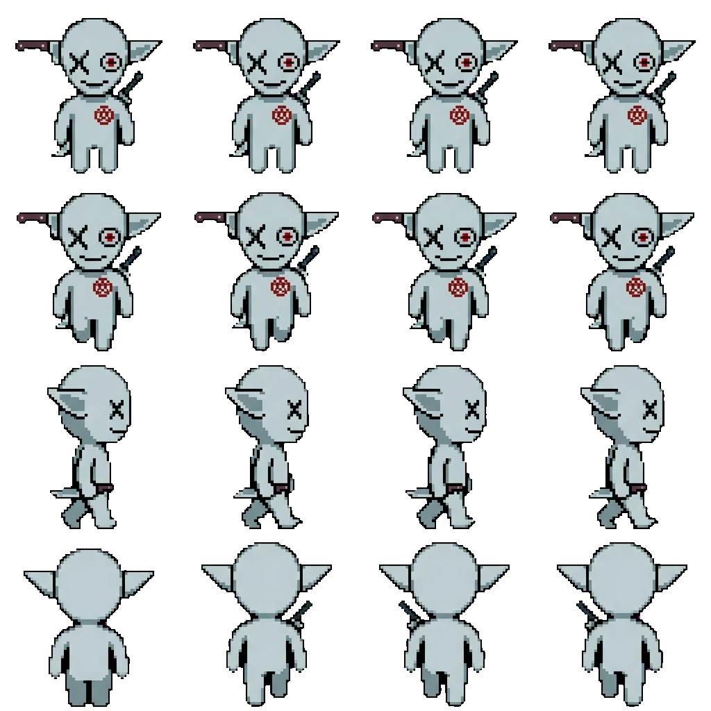 Blade movement sprite