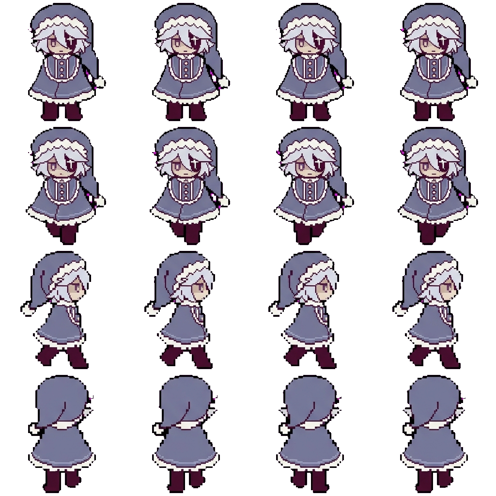 Astro movement sprite