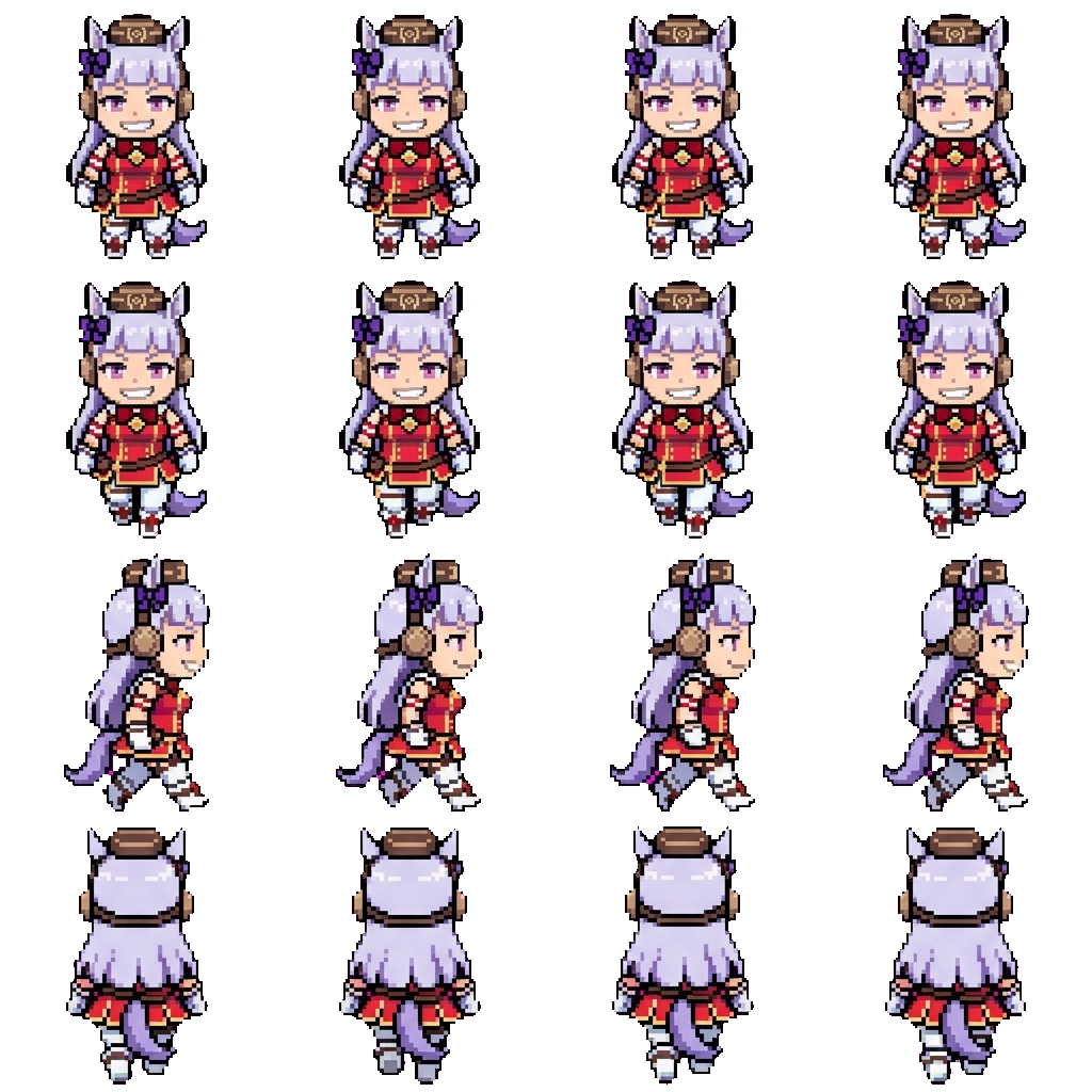 Gold ship movement sprite