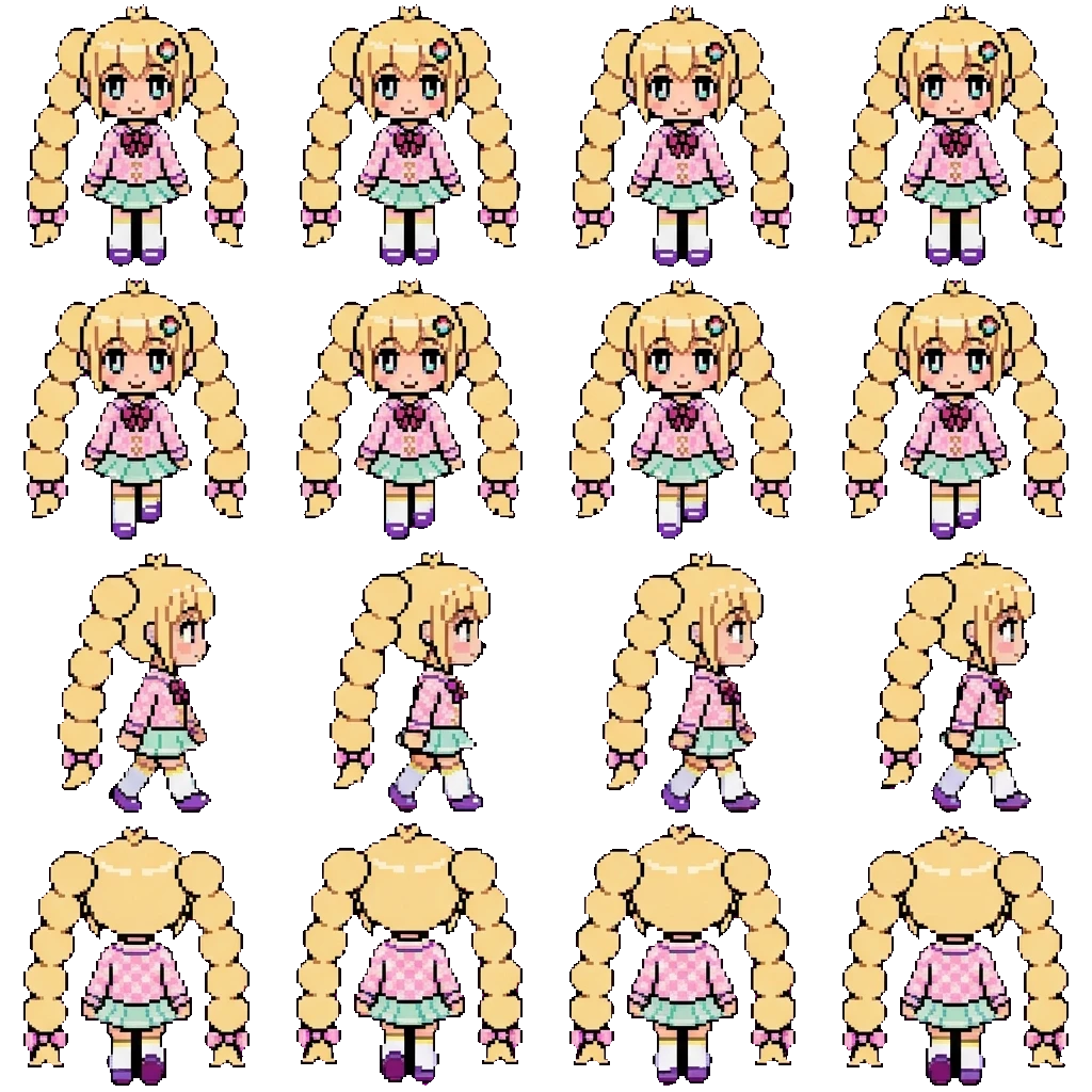 Beluna movement sprite