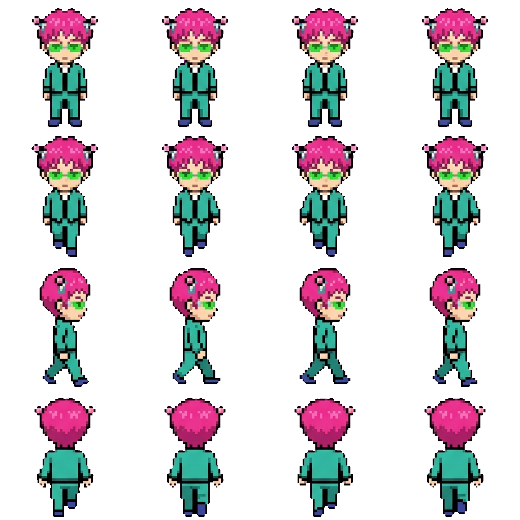 Saiki movement sprite