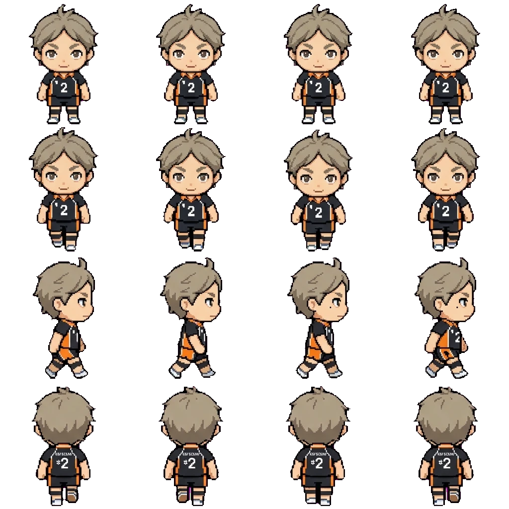 Kōshi Sugawara movement sprite