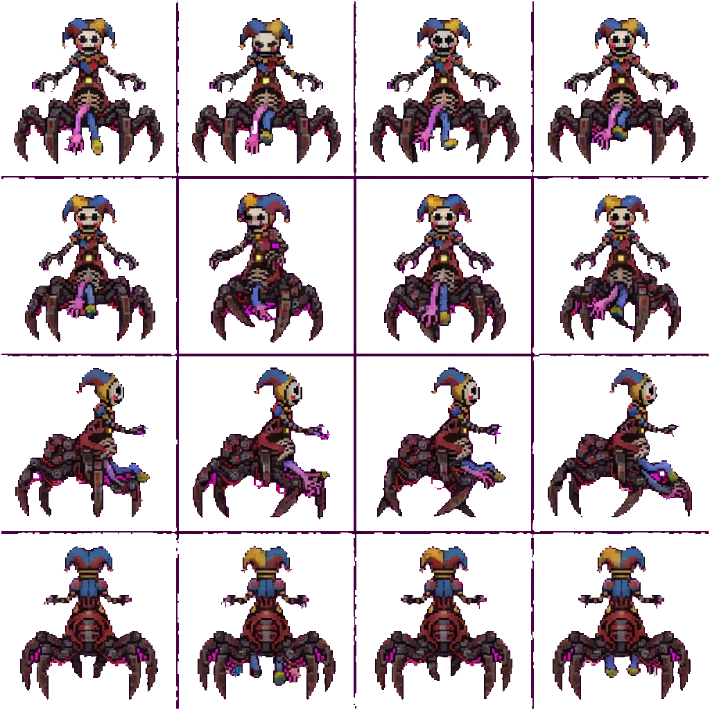 The Prototype movement sprite