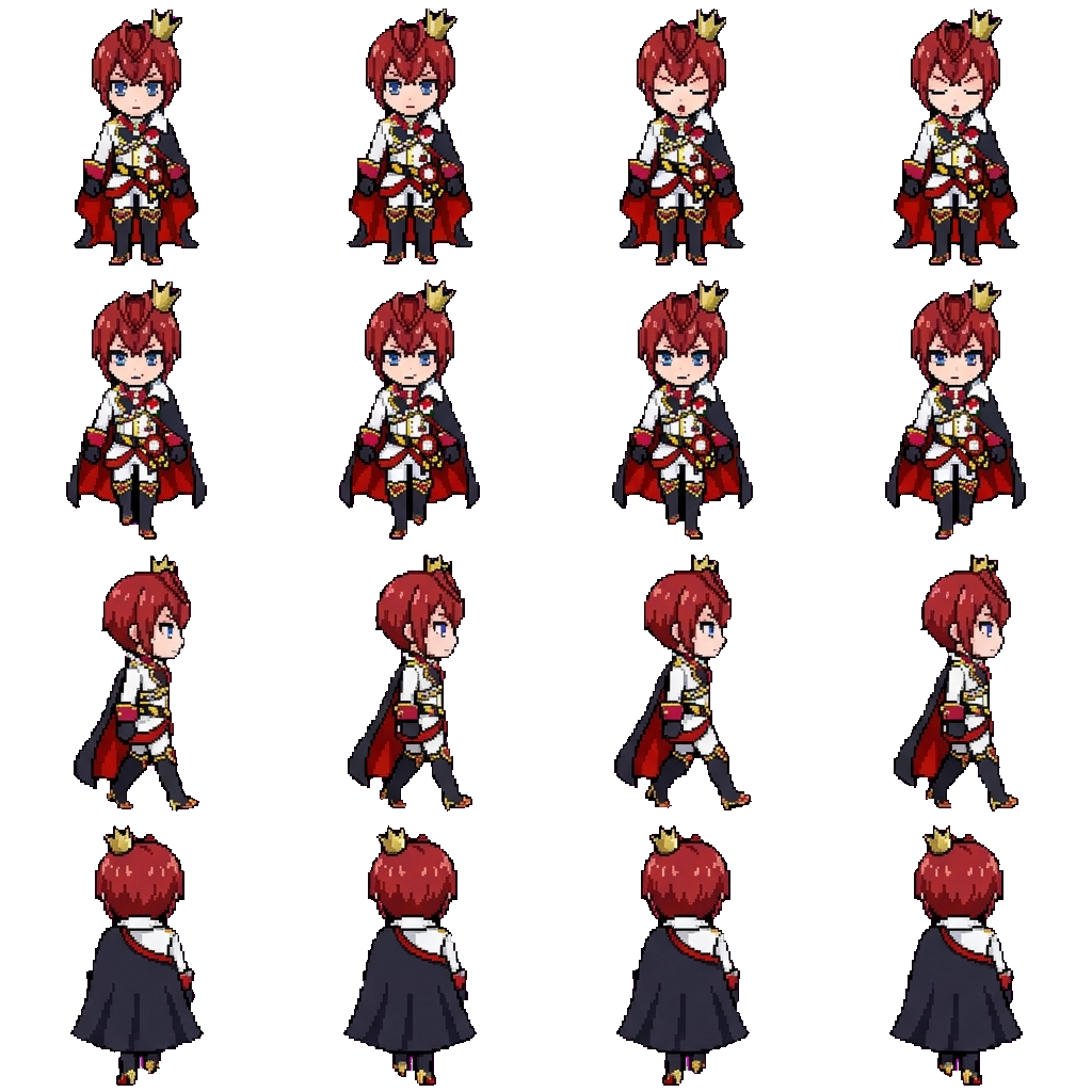 Riddle Rosehearts movement sprite