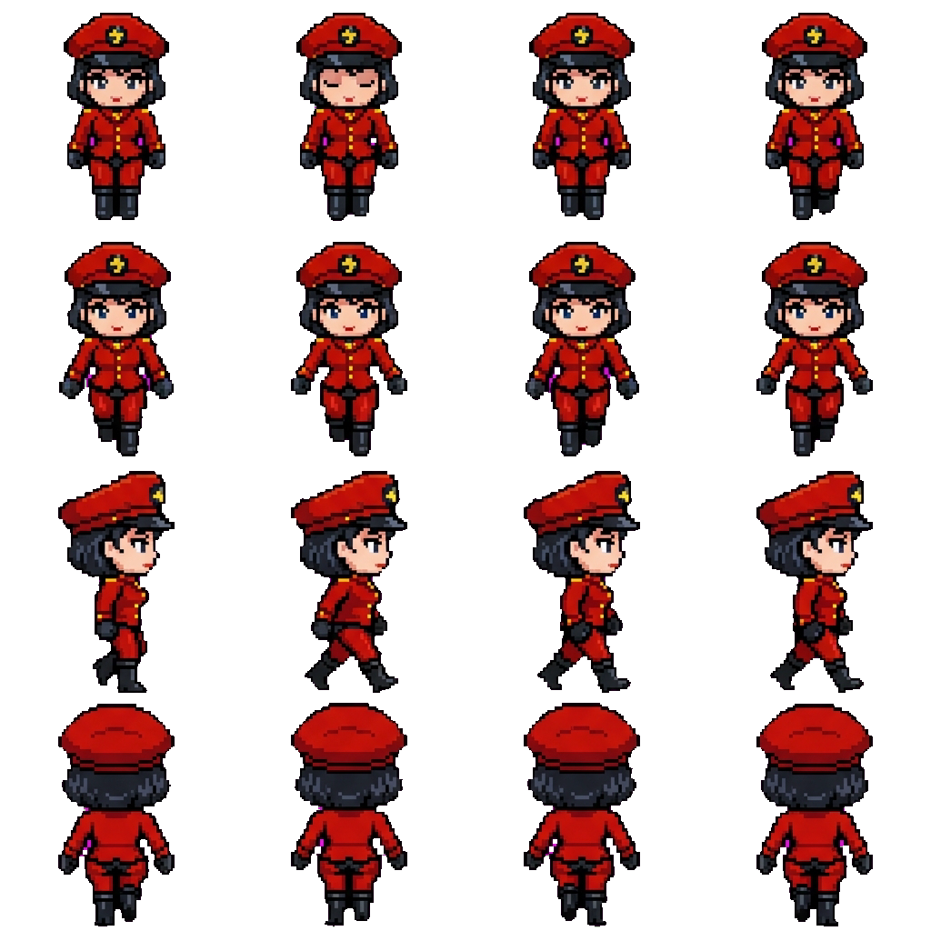 Reya movement sprite