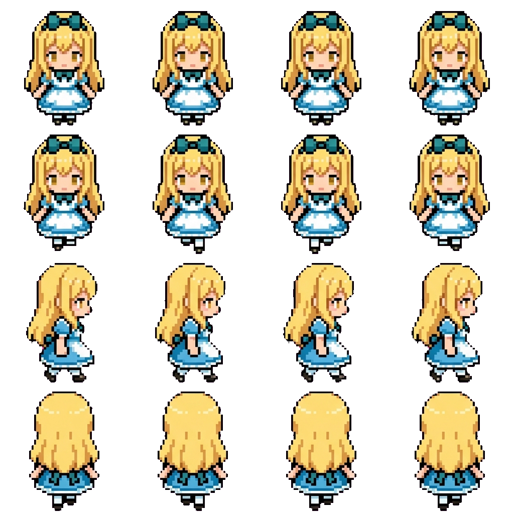 Reirin movement sprite