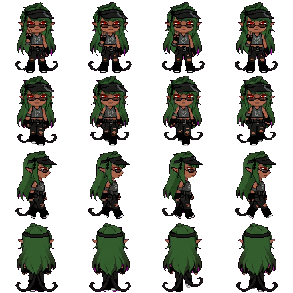 Hazi Zine movement sprite
