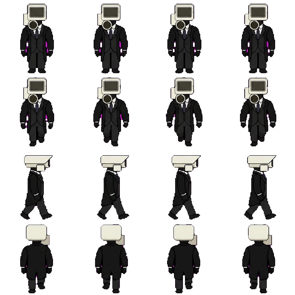 Cameraman 3001 movement sprite