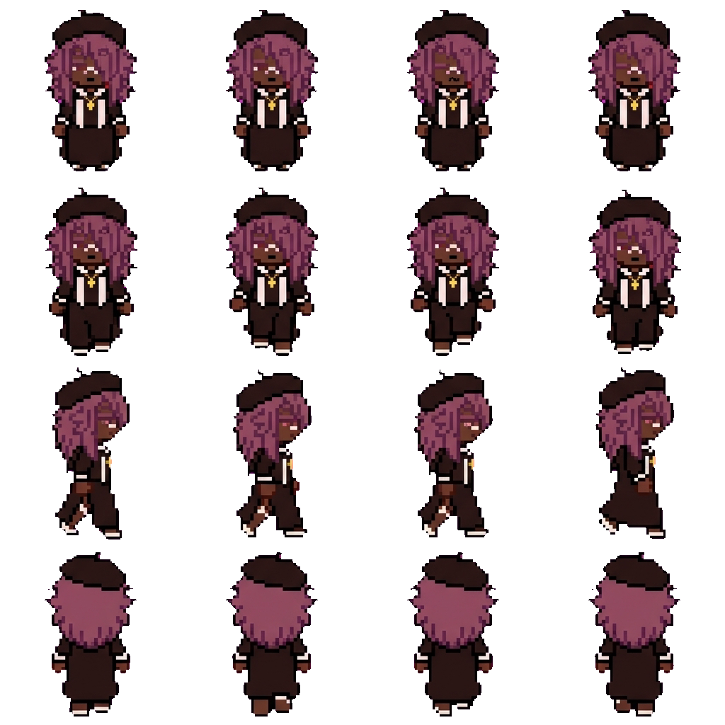 Ryóji movement sprite