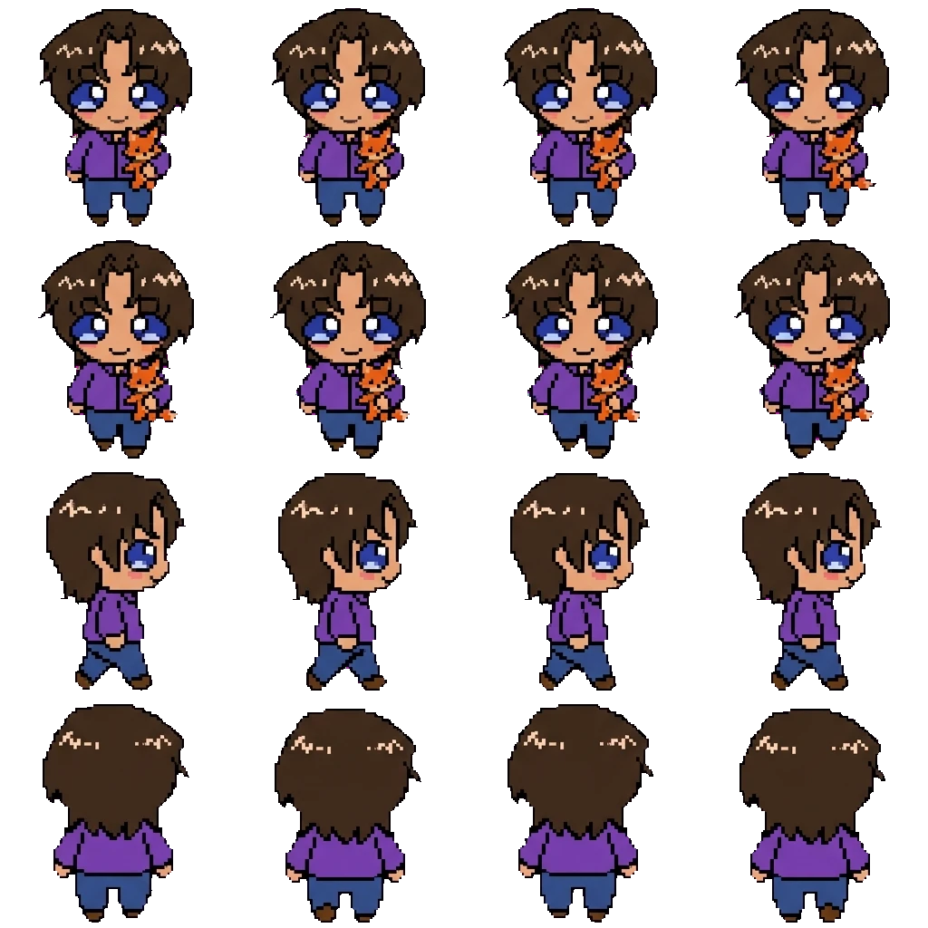 Michael Afton movement sprite