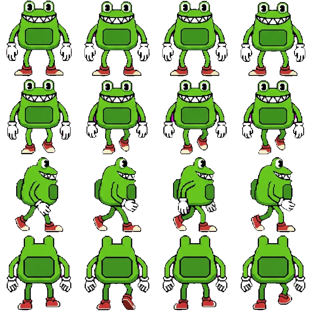 Zippy movement sprite