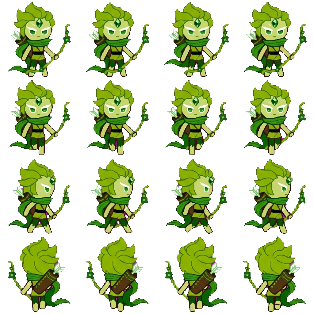 Wind archer cookie movement sprite