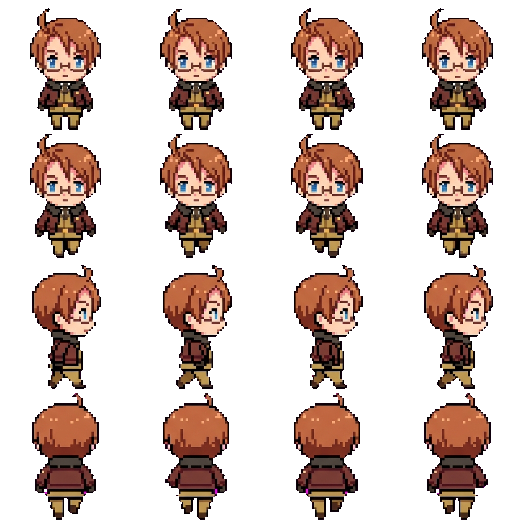 Alfred movement sprite