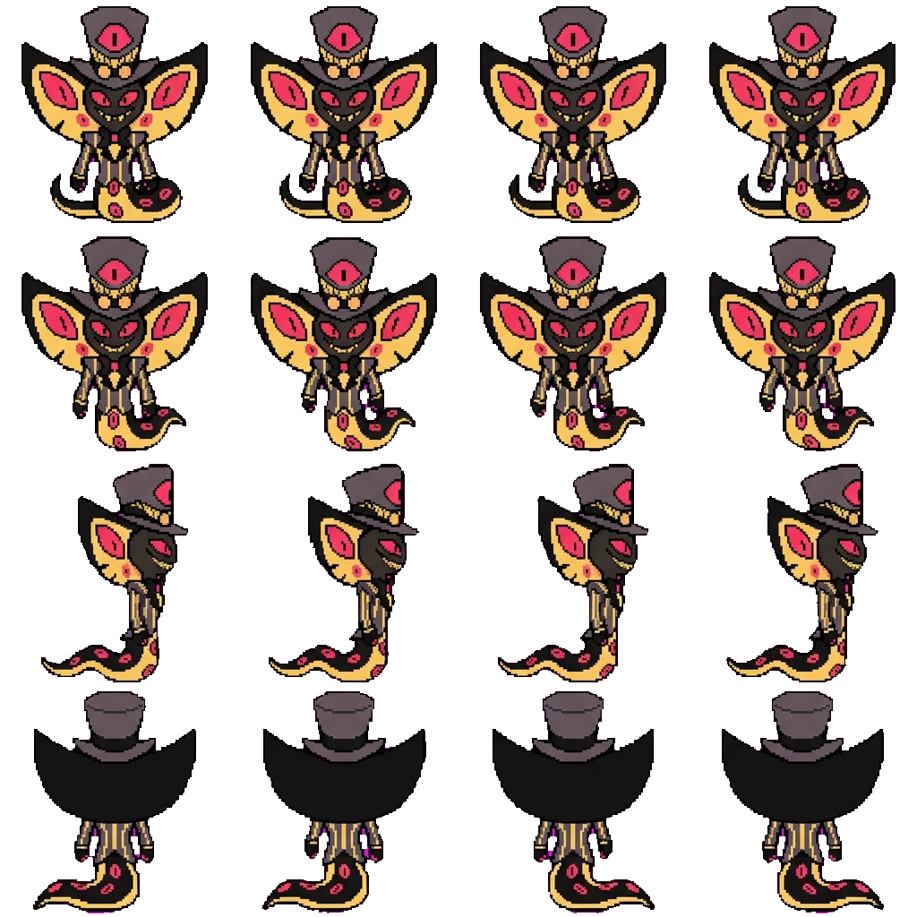 Sir Pentious movement sprite