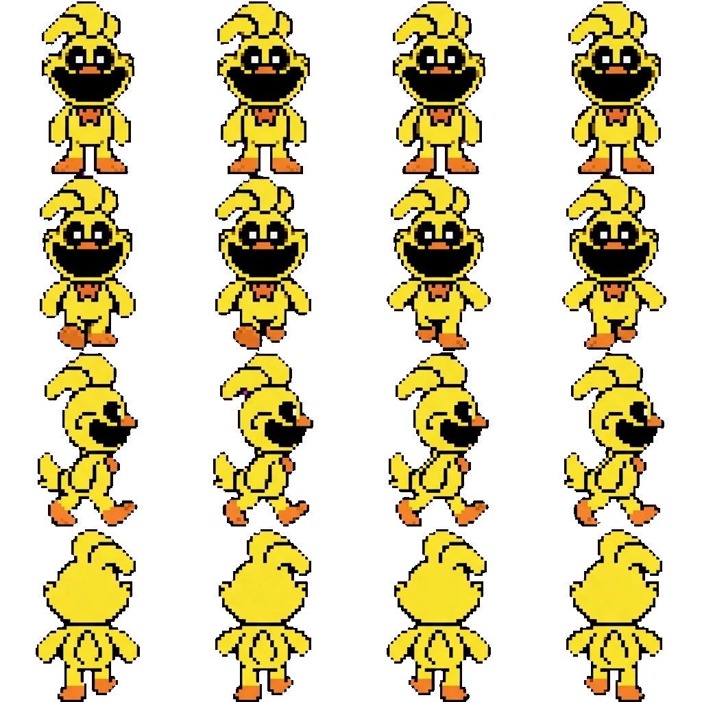KickinChicken movement sprite