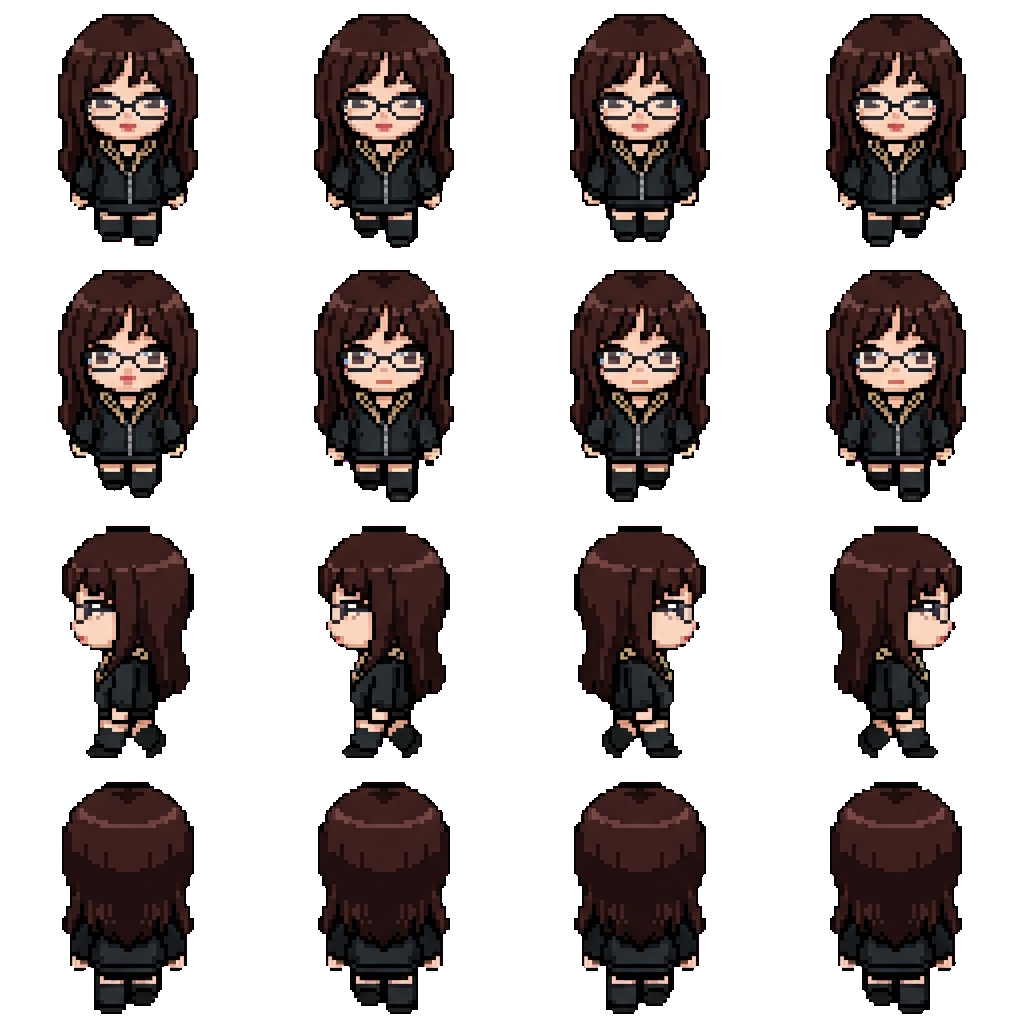 Yuna movement sprite