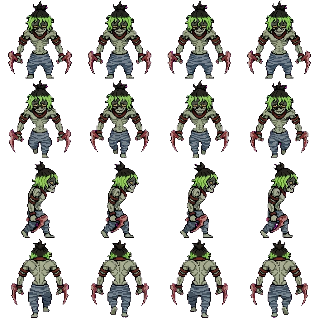 Gyutaro movement sprite