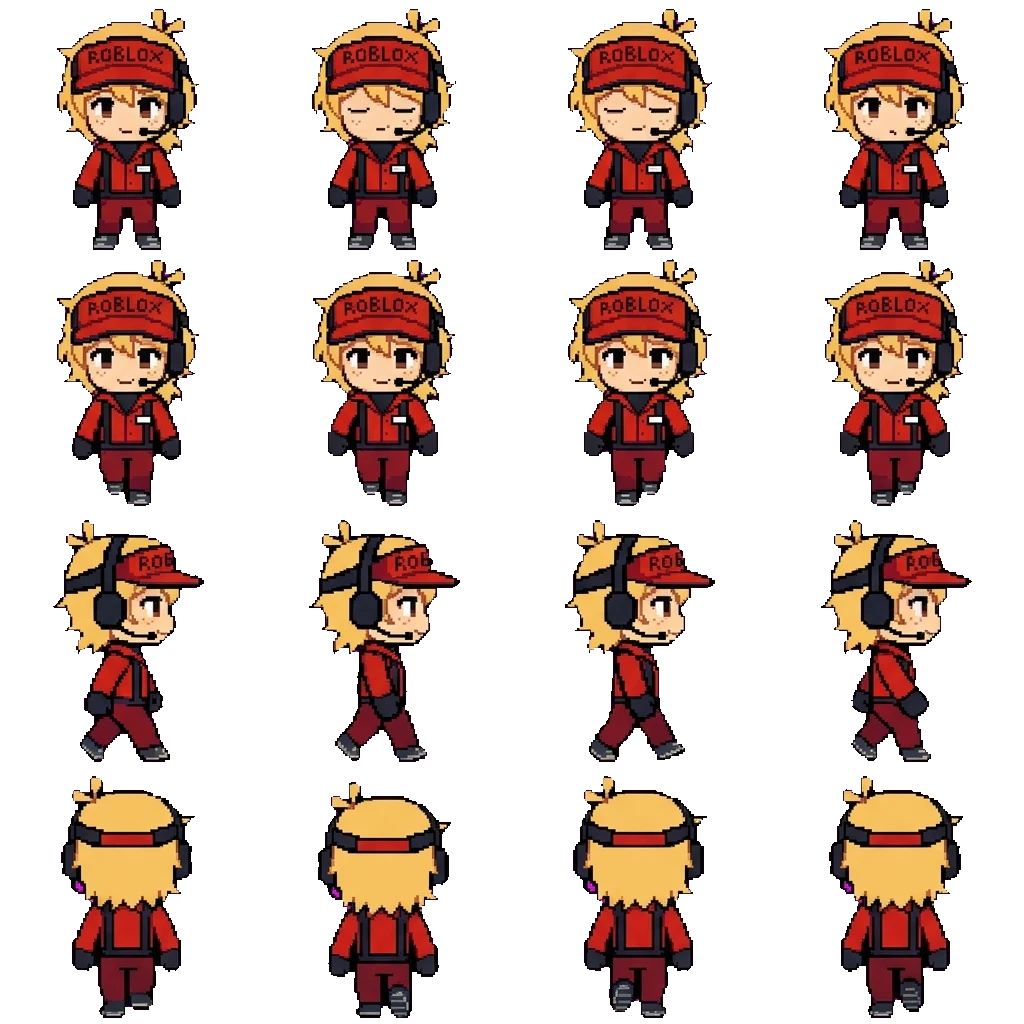Elliot movement sprite