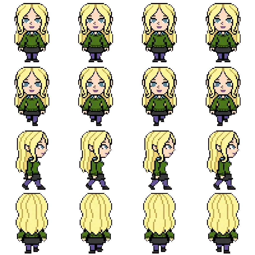 Dawn movement sprite