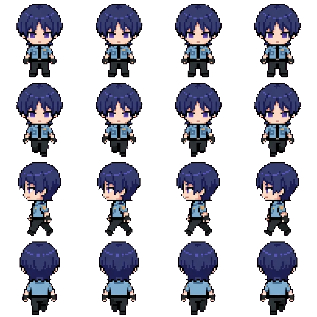 Scaramouche👮 movement sprite