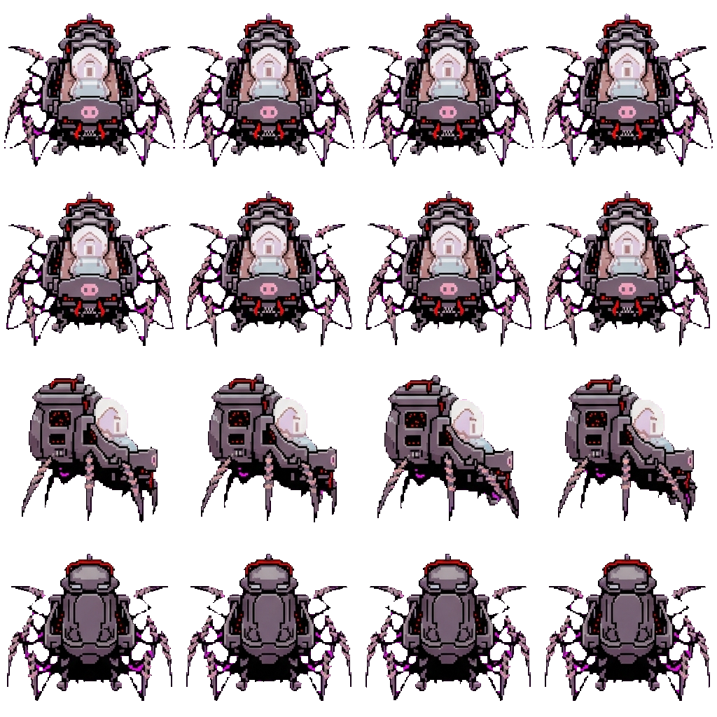 Porky Minch movement sprite