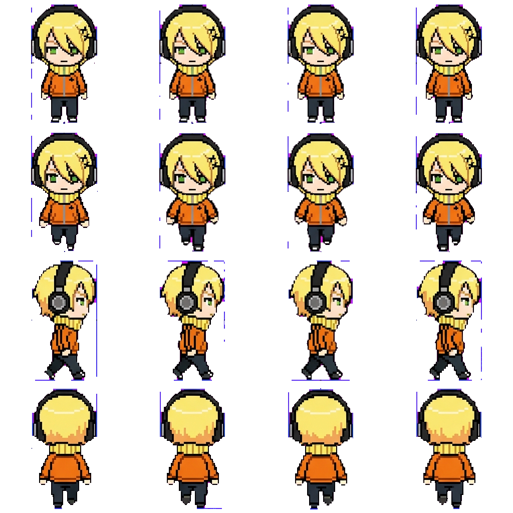 Garsia movement sprite