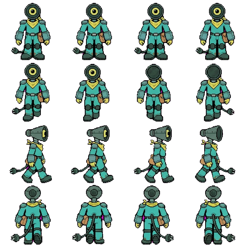 Ranger movement sprite