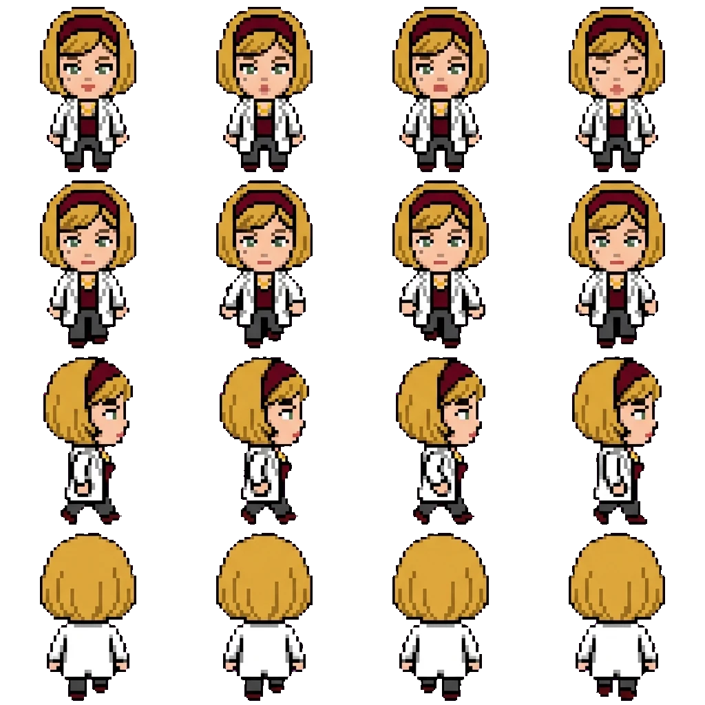 Martine Meunier movement sprite