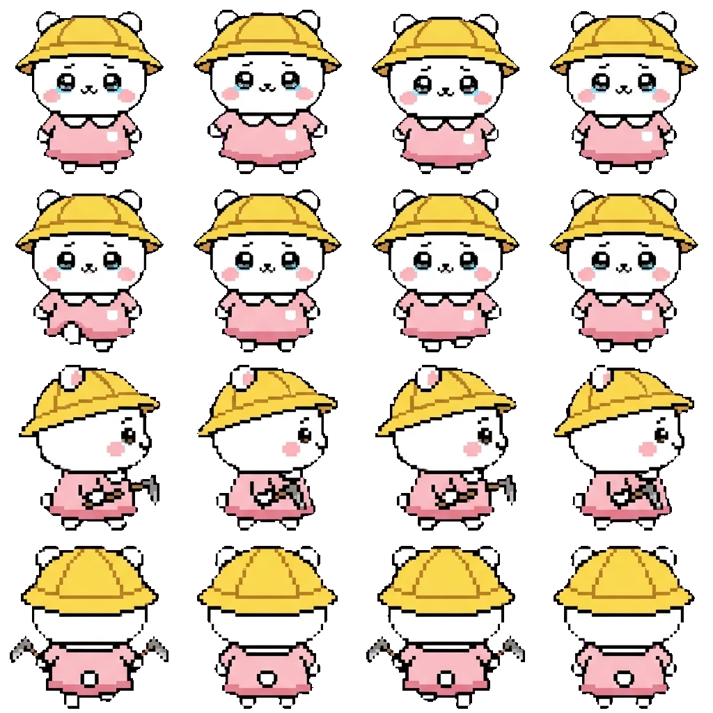 Chiikawa movement sprite