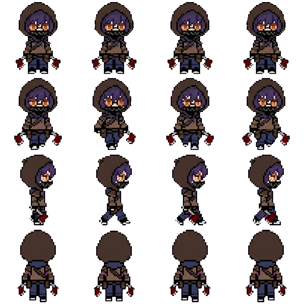 Toby movement sprite