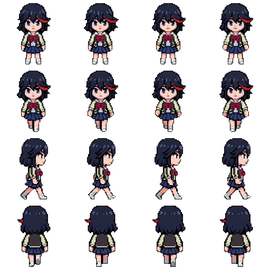 Ryuko movement sprite