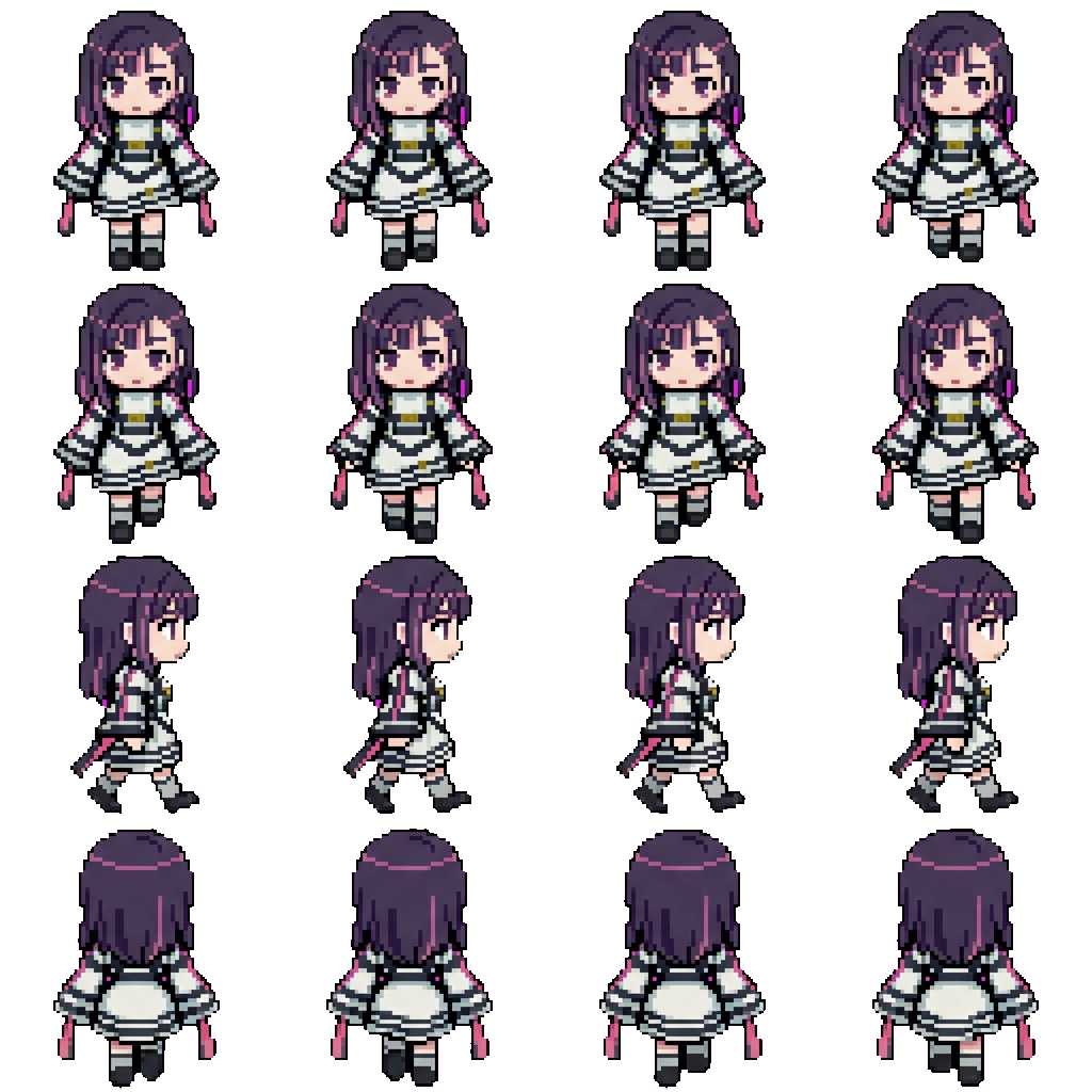 Yuno movement sprite
