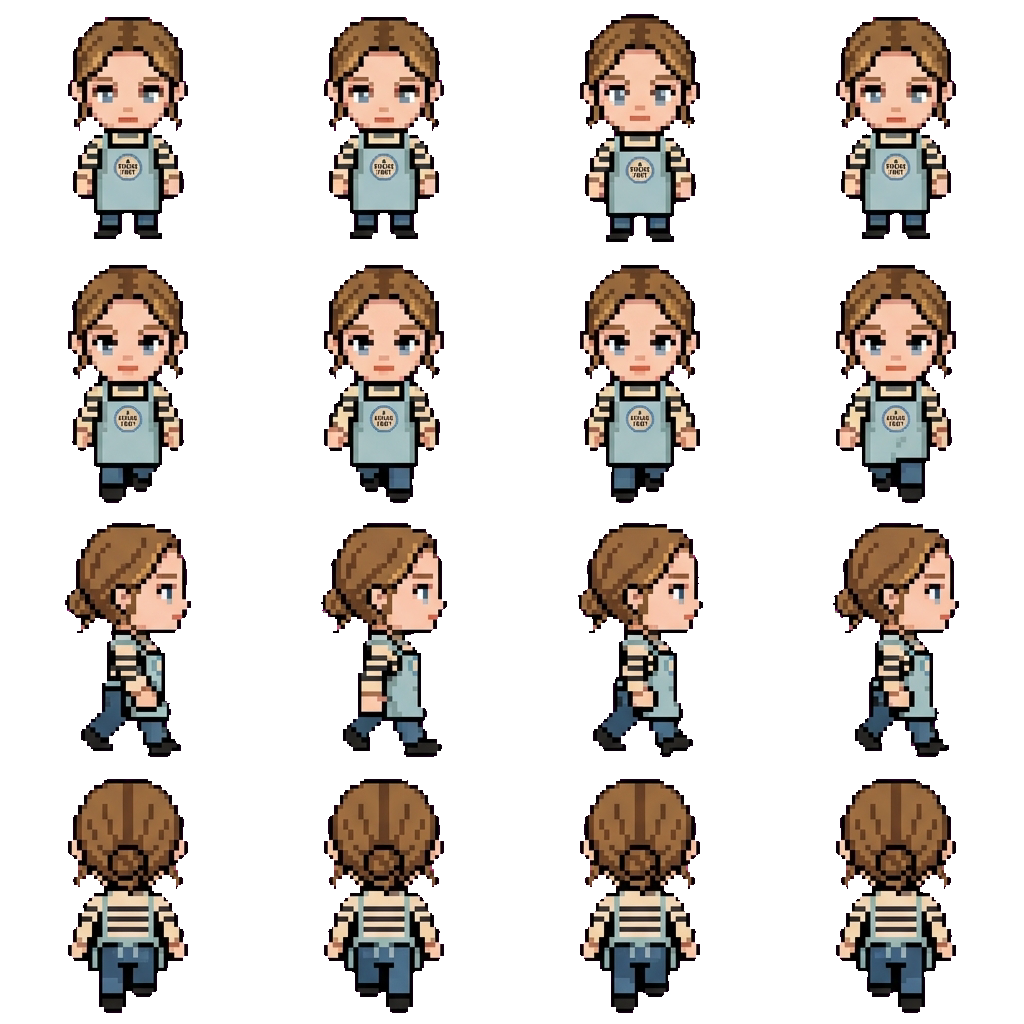 Love Quinn movement sprite