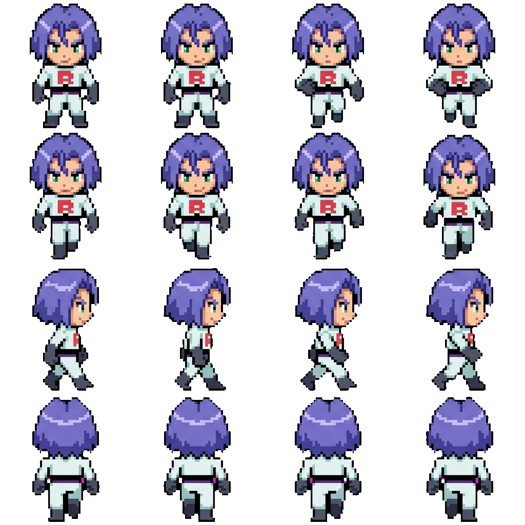 James movement sprite