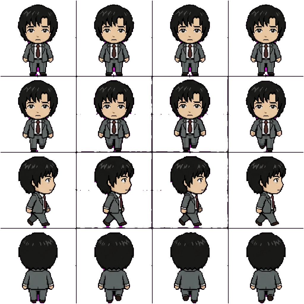 Touta Matsuda movement sprite