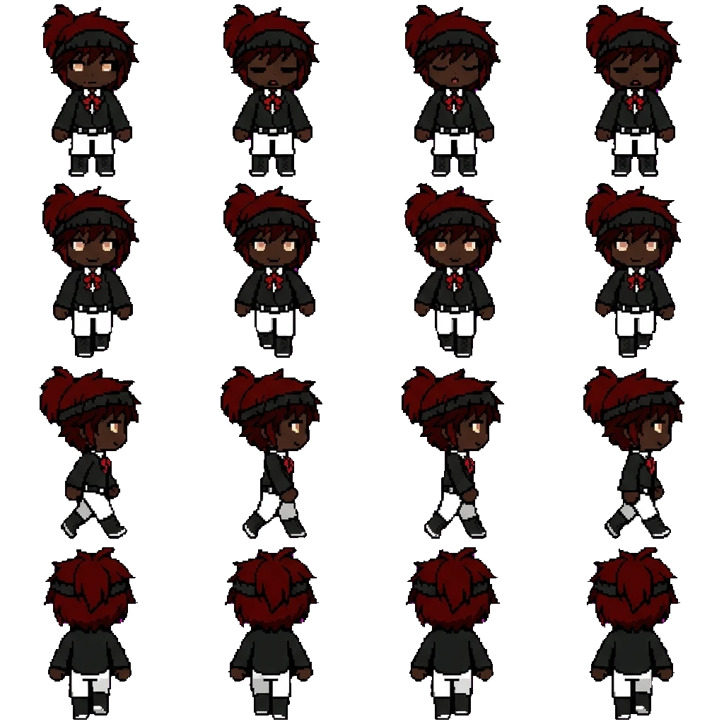 Carl movement sprite