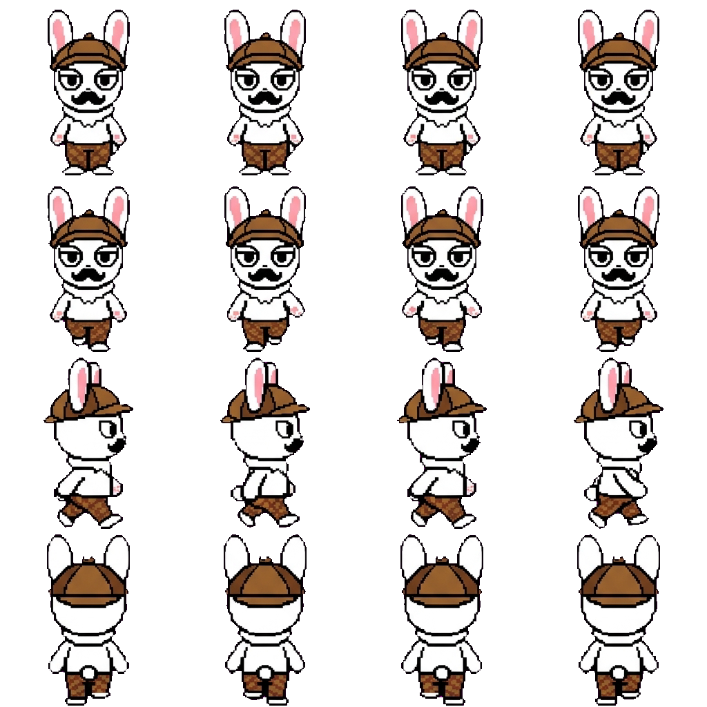Barney movement sprite