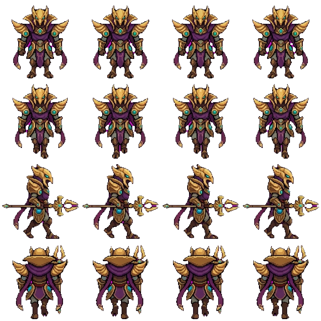 Azir movement sprite