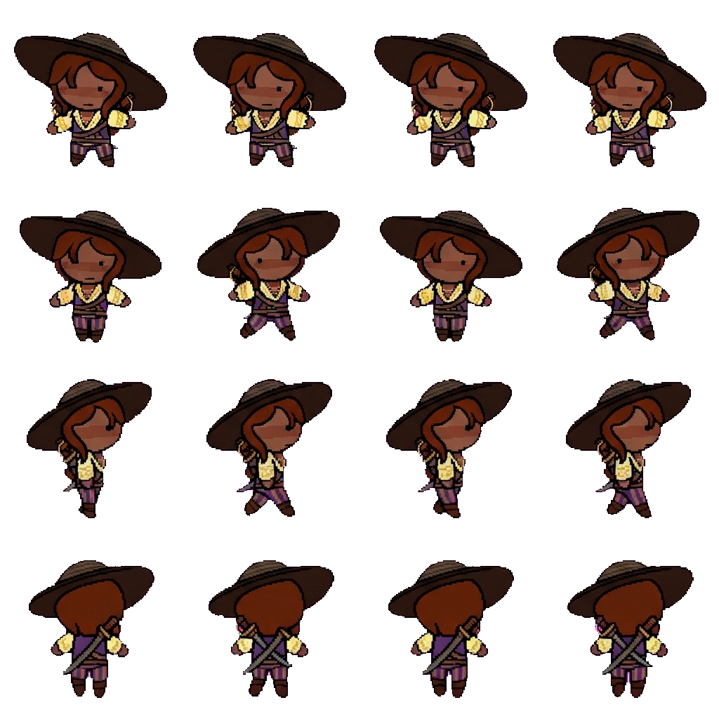 Calypso movement sprite